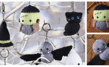 Halloween Decorations Free Knitting Pattern