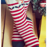 Holly Joli Socks Free Knitting Pattern