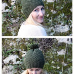 Irish Moss Beanie Hat Free Knitting Pattern