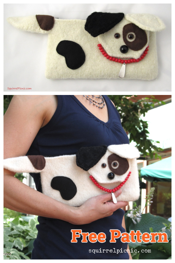Jack Russell Dog Amigurumi Free Knitting Pattern