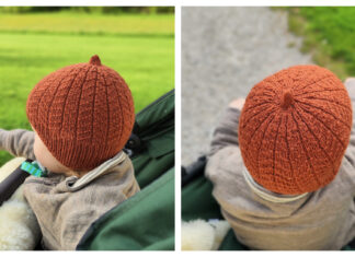 Little Pumpkin Hat Free Knitting Pattern