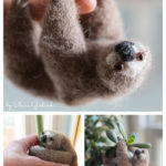 Little Sloth Amigurumi Free Knitting Pattern