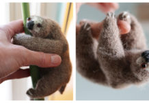Little Sloth Amigurumi Free Knitting Pattern