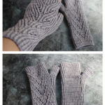 Pearl Mitts Free Knitting Pattern