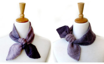 Sweet Li'l Scarfette Free Knitting Pattern