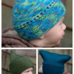 Trio of Hats Free Knitting Pattern