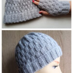 Whitby Hat and Handwarmers Free Knitting Pattern