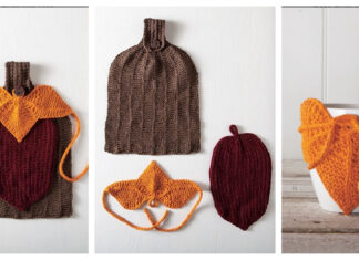 Woodsy Kitchen Set Free Knitting Pattern