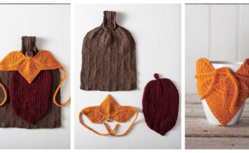 Woodsy Kitchen Set Free Knitting Pattern