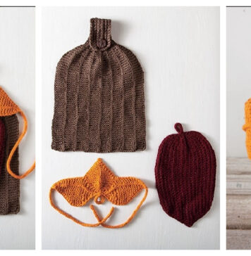 Woodsy Kitchen Set Free Knitting Pattern