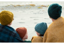 Antler Cabled Toque Hat Free Knitting Pattern