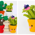 Botanical Buddies Plant Amigurumi Free Knitting Pattern