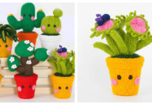 Botanical Buddies Plant Amigurumi Free Knitting Pattern