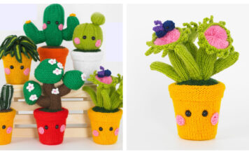 Botanical Buddies Plant Amigurumi Free Knitting Pattern