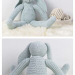 Buddy the Bunny Toy Free Knitting Pattern