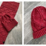 Camp Fire Hat and Scarf Free Knitting Pattern