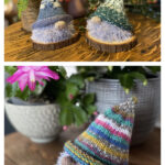 Gnome Gonk Chocolate Orange Cover Knitting Pattern