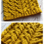 Honey Pie Cabled Cowl Free Knitting Pattern