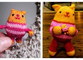 Kate Cat Free Knitting Pattern