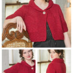 Minerva Cardigan Free Knitting Pattern