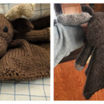 Moose Lovie Free Knitting Pattern