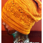 Owls Slouchy Beanie Hat Free Knitting Pattern