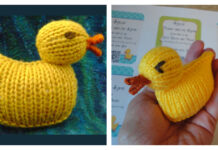 Quack Quack Duck Free Knitting Pattern