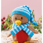 Robin Chocolate Orange Cover Free Knitting Pattern