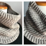 Simple Hillview Road Cowl Free Knitting Pattern