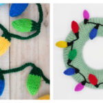 String Christmas Lights Free Knitting Pattern