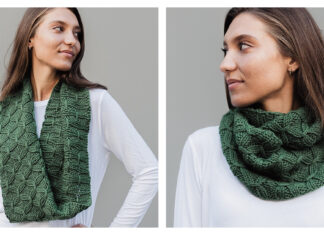 Sugar Twist Cowl Free Knitting Pattern