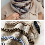 Tango Braided Cowl Free Knitting Pattern