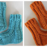 Textured Tootsies Baby Socks Free Knitting Pattern