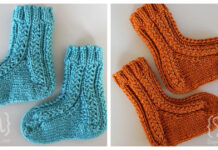 Textured Tootsies Baby Socks Free Knitting Pattern