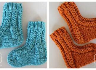 Textured Tootsies Baby Socks Free Knitting Pattern