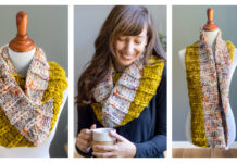 Time After Time cowl Free Knitting Pattern