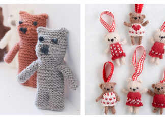 Tiny Bear Free Knitting Pattern