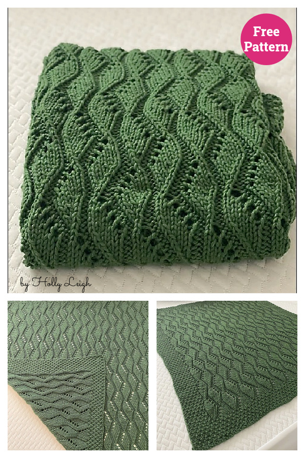 Wendell's Blanket Free Knitting Pattern