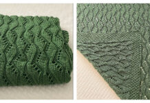 Wendell's Blanket Free Knitting Pattern