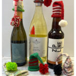 Wine Bottle Hats Free Knitting Pattern