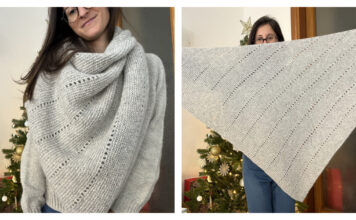 An Italian Winter Shawl Free Knitting Pattern
