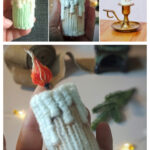 Candle Amigurumi Knitting Pattern