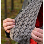 Chained Up Scarf Free Knitting Pattern