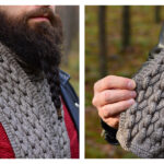 Chained Up Scarf Free Knitting Pattern