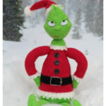 Christmas Grinch Amigurumi Free Knitting Pattern