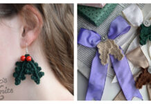 Christmas Holly Leaf Free Knitting Patterns
