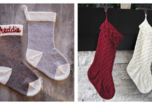 Christmas Stocking Free Knitting Patterns