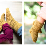 Cozy Coffee Socks Free Knitting Pattern