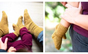 Cozy Coffee Socks Free Knitting Pattern