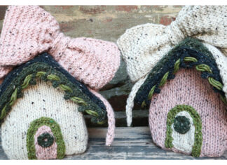 Cozy Cottage Gift Box Free Knitting Pattern